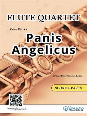cover image of Flute Quartet "Panis Angelicus" score & parts